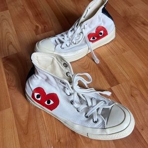 Comme des garcon play x converse